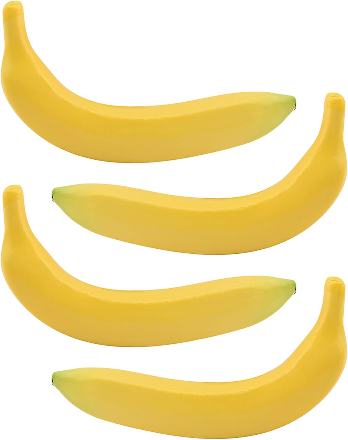 EKDJKK Realistic Artificial Banana Decor 4PC