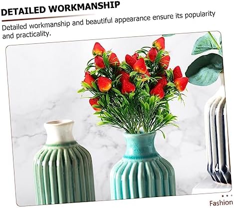 3Pcs Lifelike Artificial Fruit Branches Decor