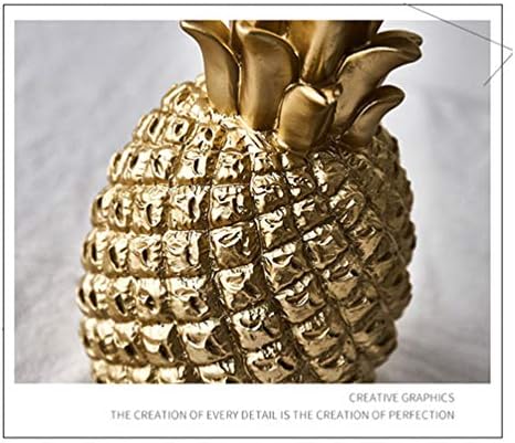Yardwe Resin Pineapple Decor Figurine Party Display