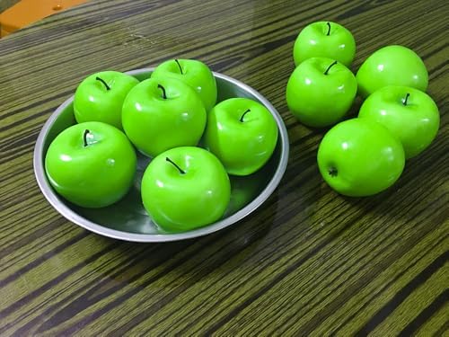 COTOSEY Artificial Green Apples Box of 12