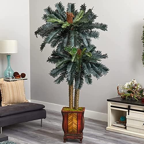 NUOBESTY 5Pcs Artificial Coconuts for Tropical Party Decor