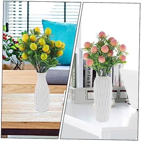 PRETYZOOM 3Pcs Artificial Fruit Branches for Home Decor