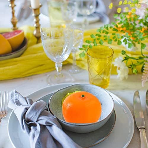 DaKuan 12 Pcs Artificial Oranges Decorative