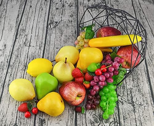 SAMYO Artificial Yellow Bananas 6pcs Lifelike Decoration