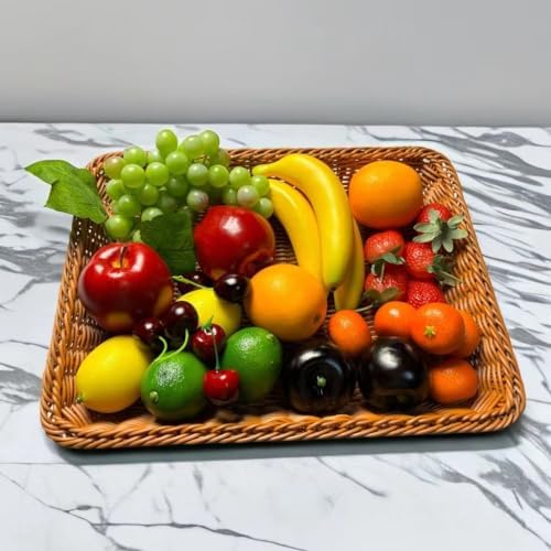 27PCS Realistic Artificial Fruit Decor Set