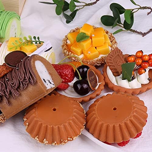 Realistic Artificial Egg Tart Models for Photography and Display