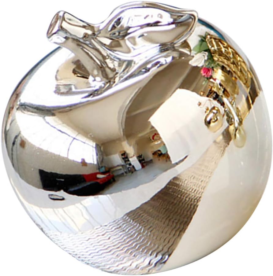 VOSAREA Ceramic Apple Christmas Ornament