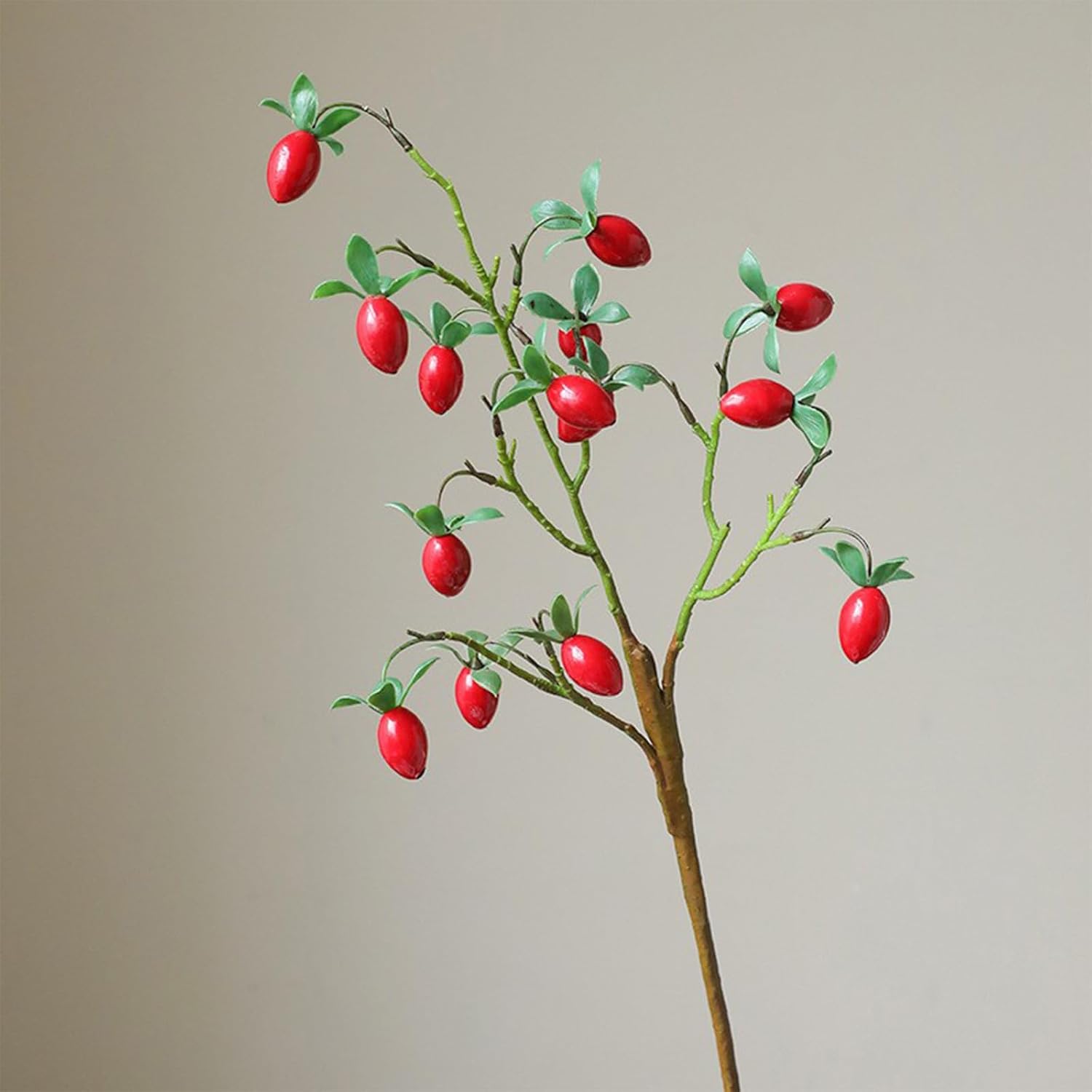 Wnvivi 2pcs 26 Inch Artificial Tomato Branches