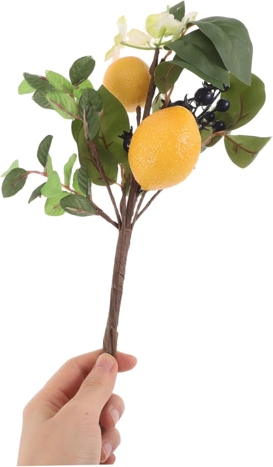 Unomor Artificial Spring Lemon Blueberry Fruit Branch