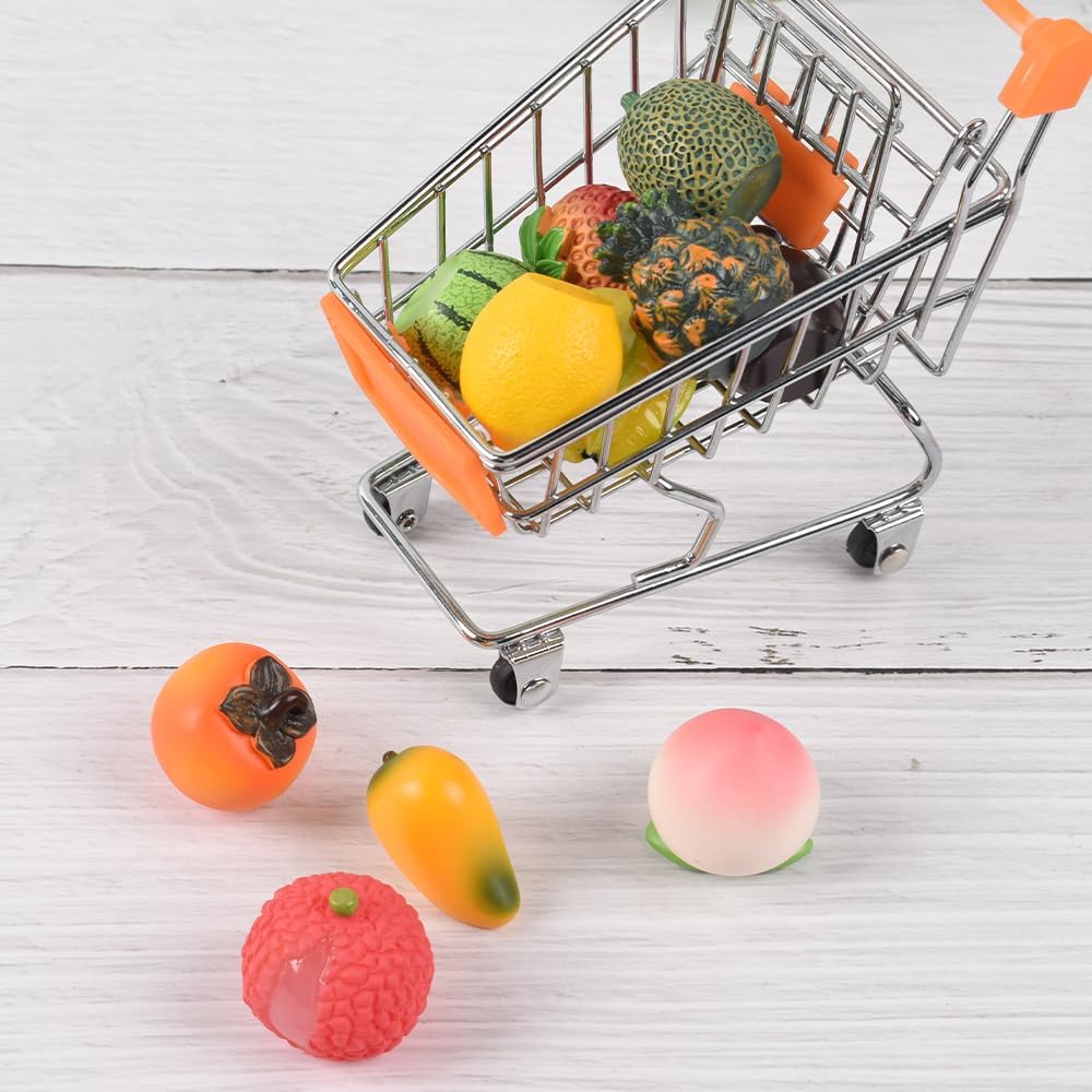Mini Mixed Fruits 11Pcs Resin Decor Figurines