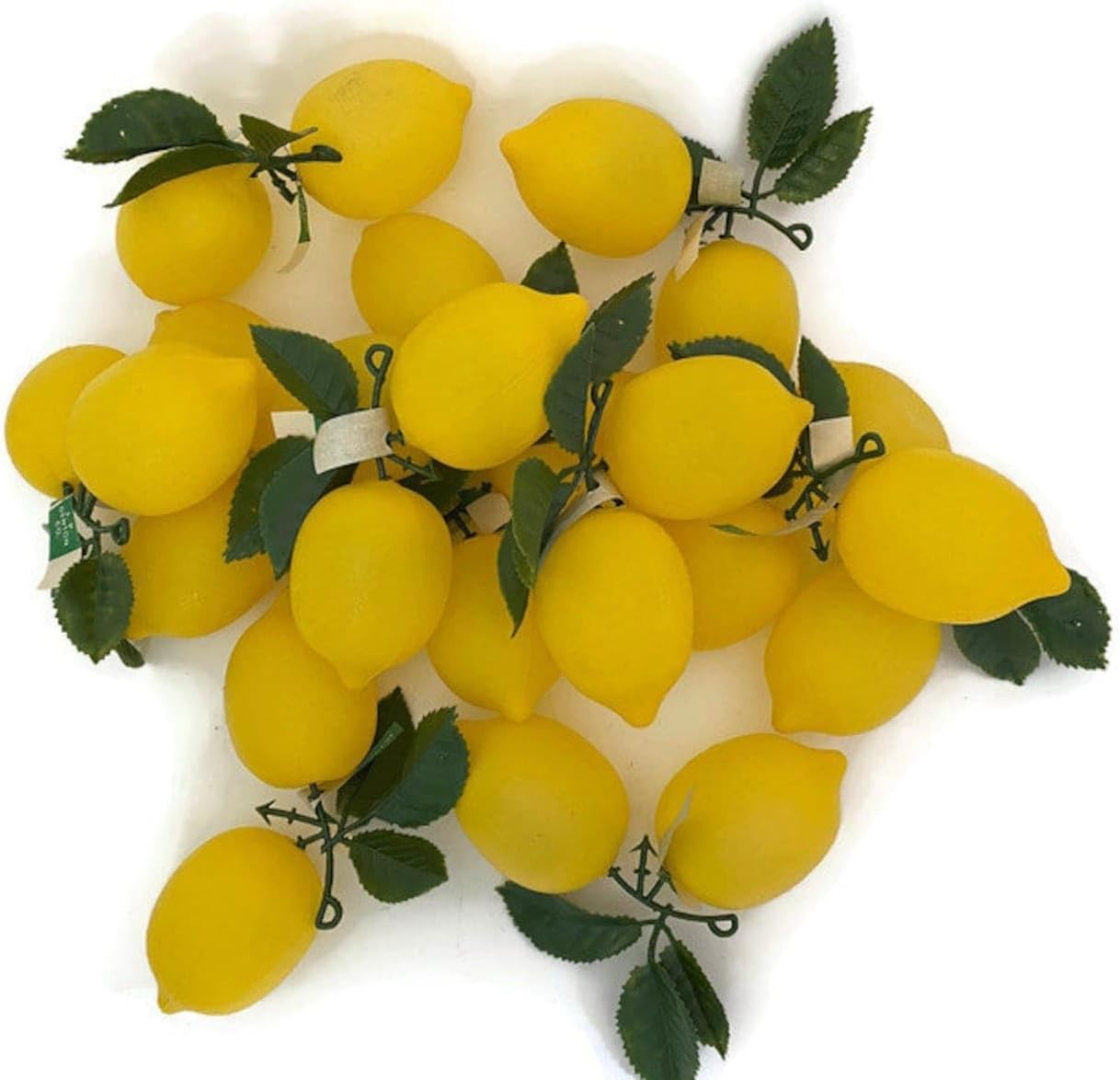 Bright Yellow Artificial Lemons for Party Decor