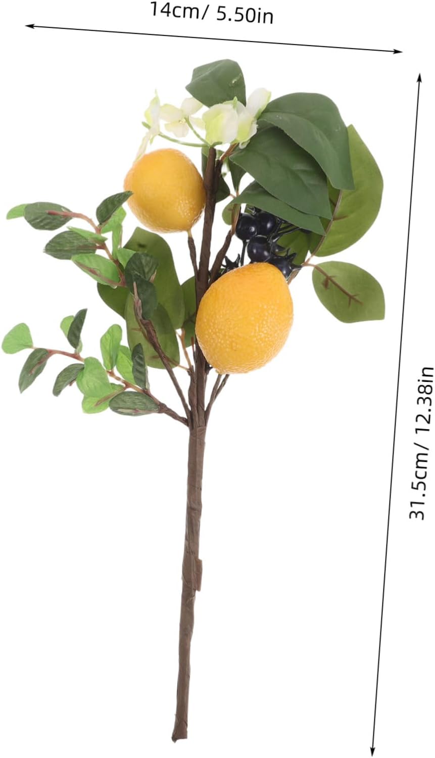ERINGOGO Spring Pick Artificial Fruit Branches Decor