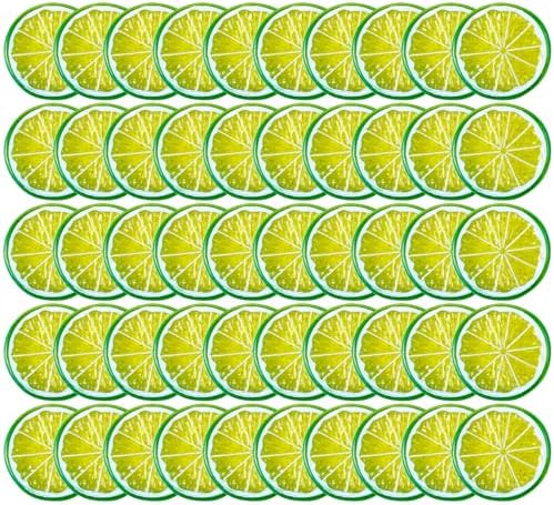 Artificial Lemon Slices for Home Decor and Kitchen