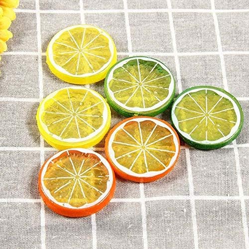 30Pcs Artificial Lemons Realistic Wedding Decor Photography Props