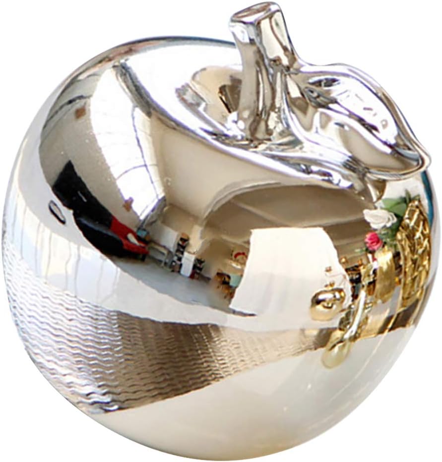 VOSAREA Ceramic Apple Christmas Ornament