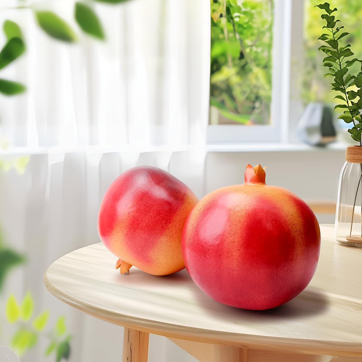 Gresorth 83 Inch Fake Giant Pomegranate Decoration