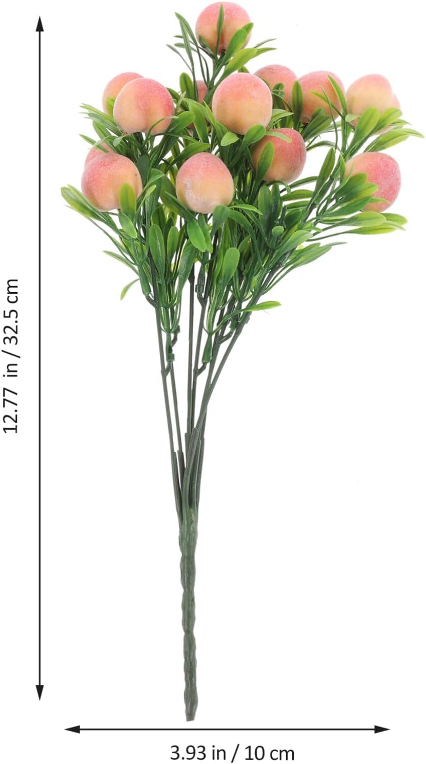 MAGICLULU Artificial Peach Branches for Decor