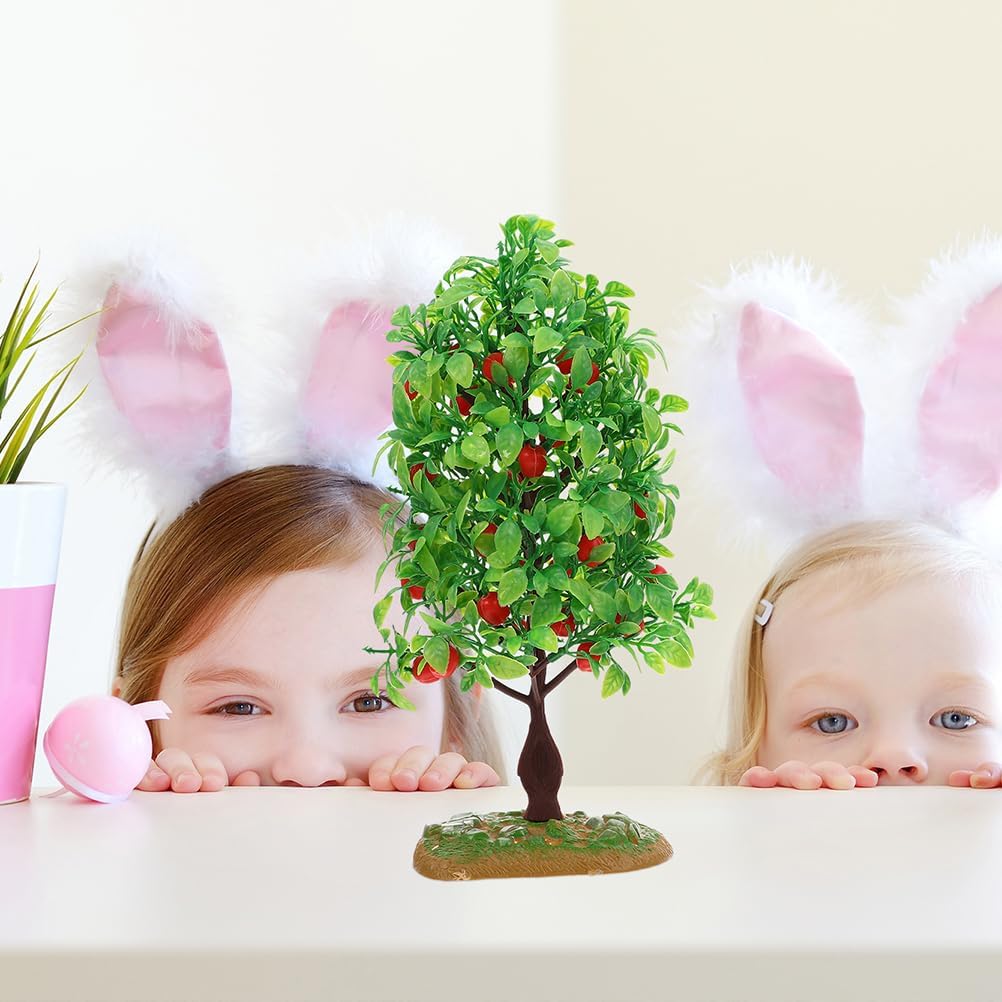 LOGOFUN 2Pcs Artificial Fruit Tree Models