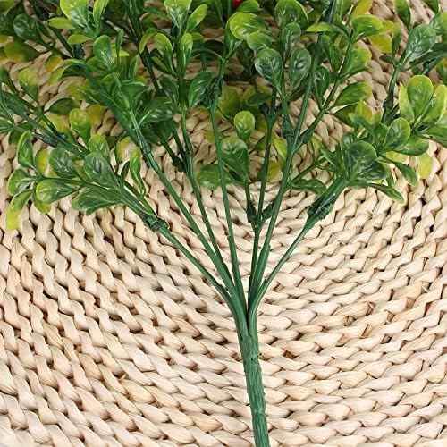 4 Pack Artificial Lemon Branches with Green Leaves