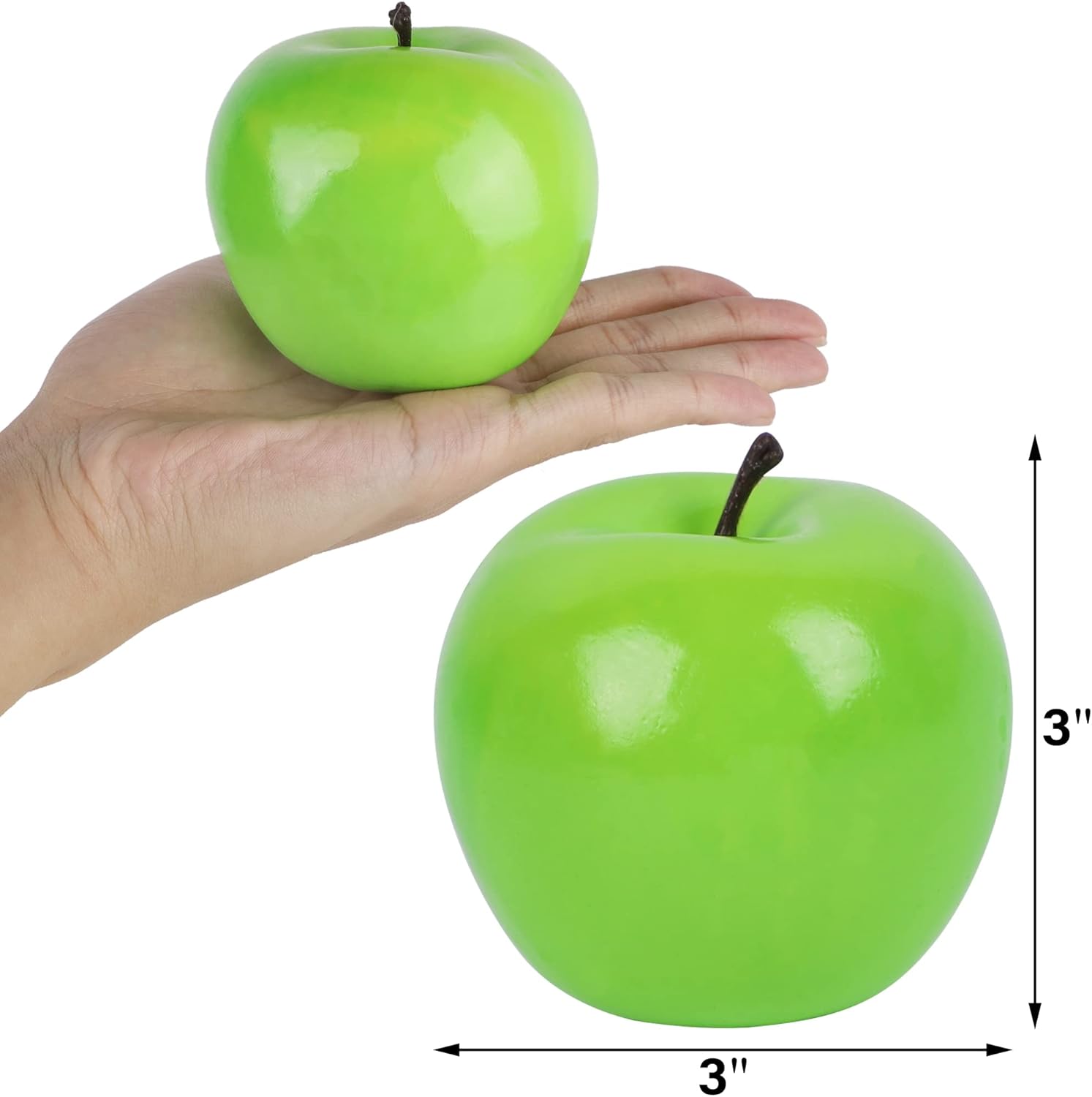 Fake Fruit Artificial Apples Set of 12