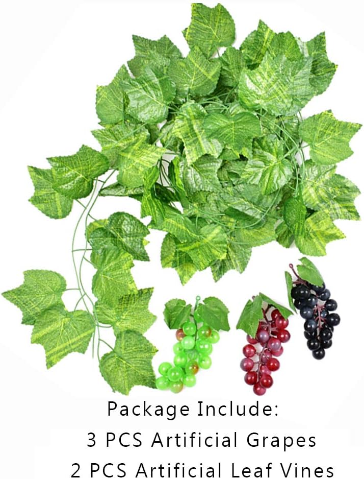HUIANER Artificial Grape Vines for Home and Party Decorations