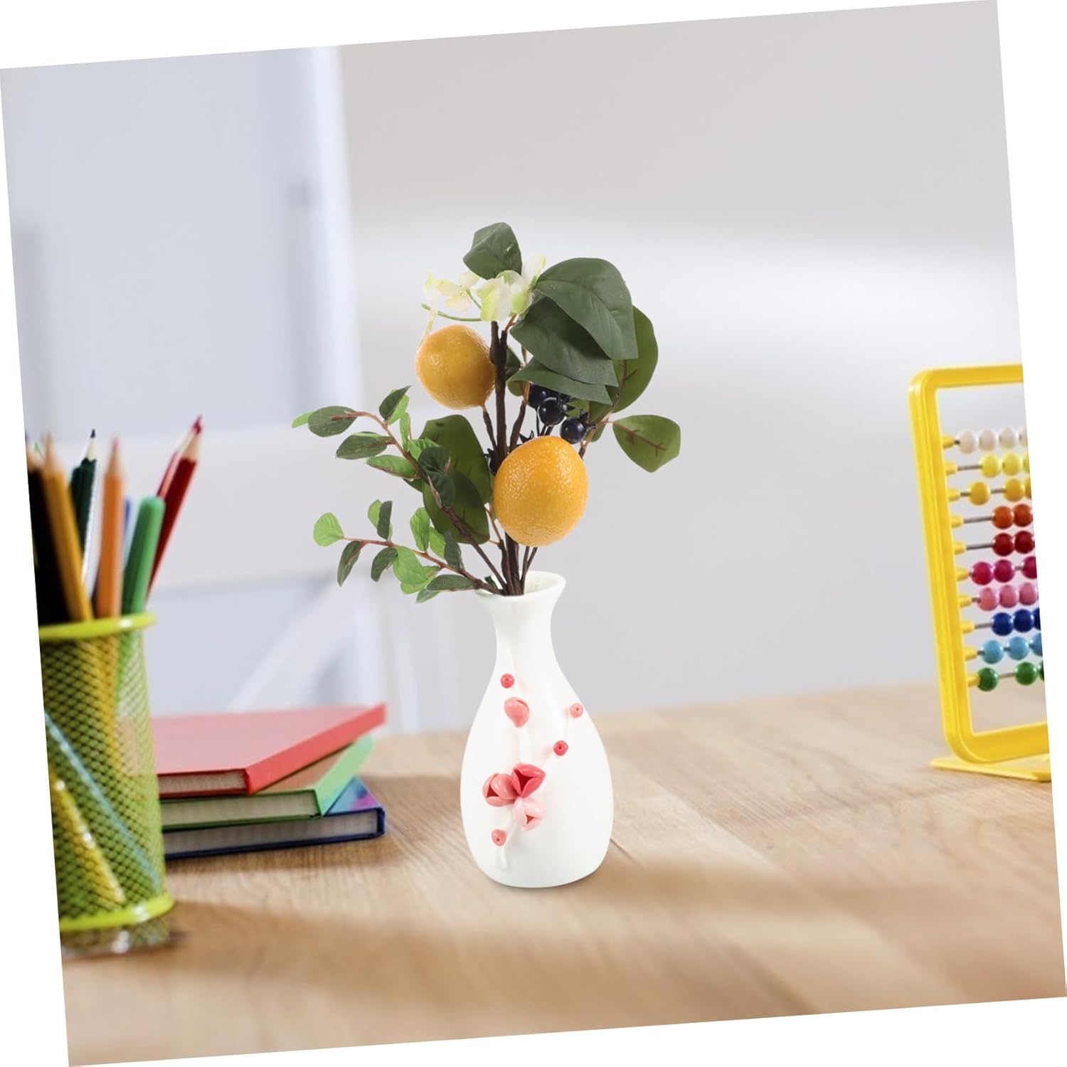 VINTORKY Lemon Blueberry Artificial Fruit Bouquet
