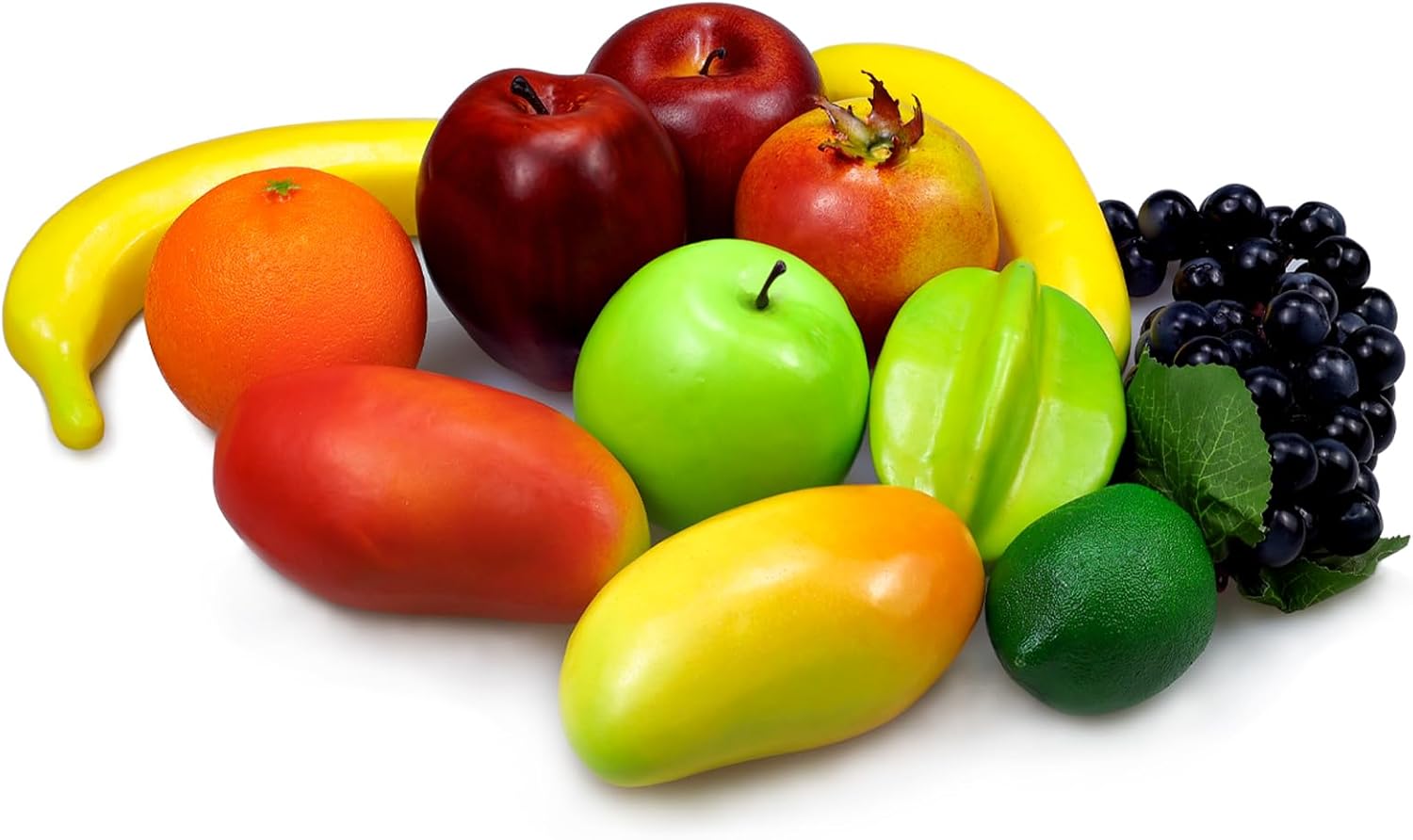 12 Pcs Artificial Fruits Set for Kitchen Decor