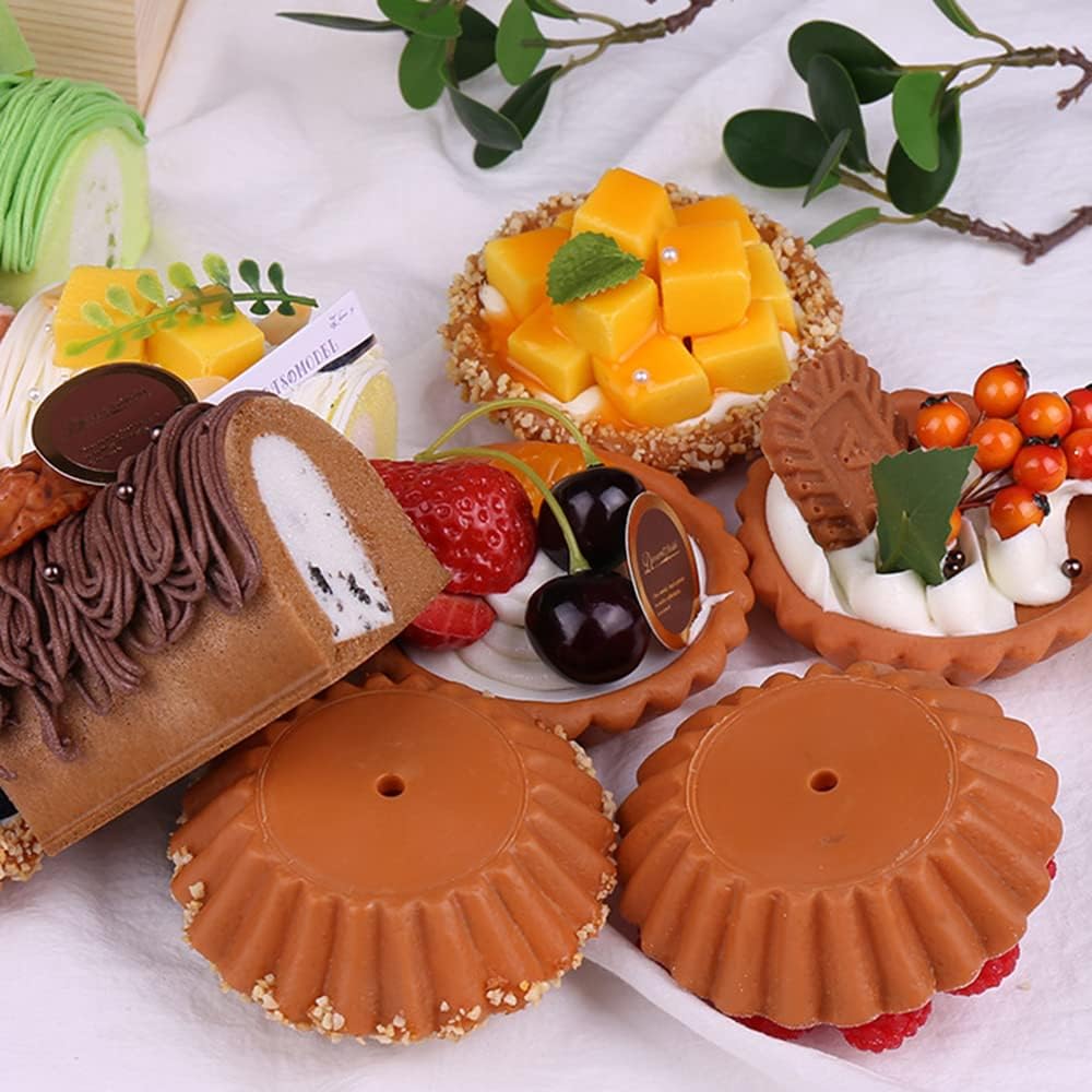 Realistic Artificial Egg Tart Models for Photography and Display