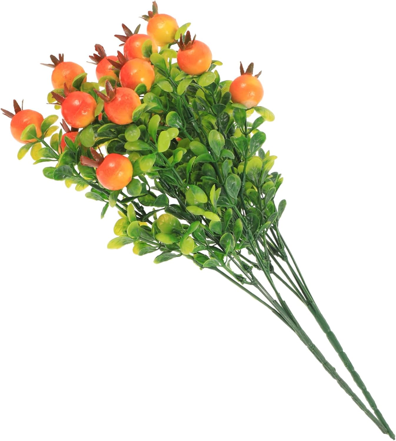 2Pcs Artificial Fruit Plants for Dining Table Centerpieces