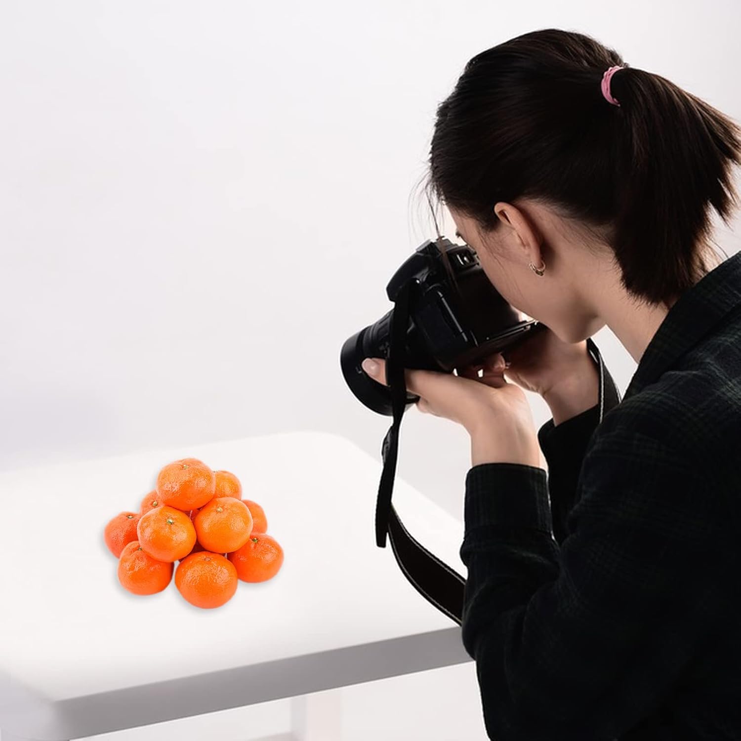 DaKuan 12 Pcs Artificial Oranges Decorative
