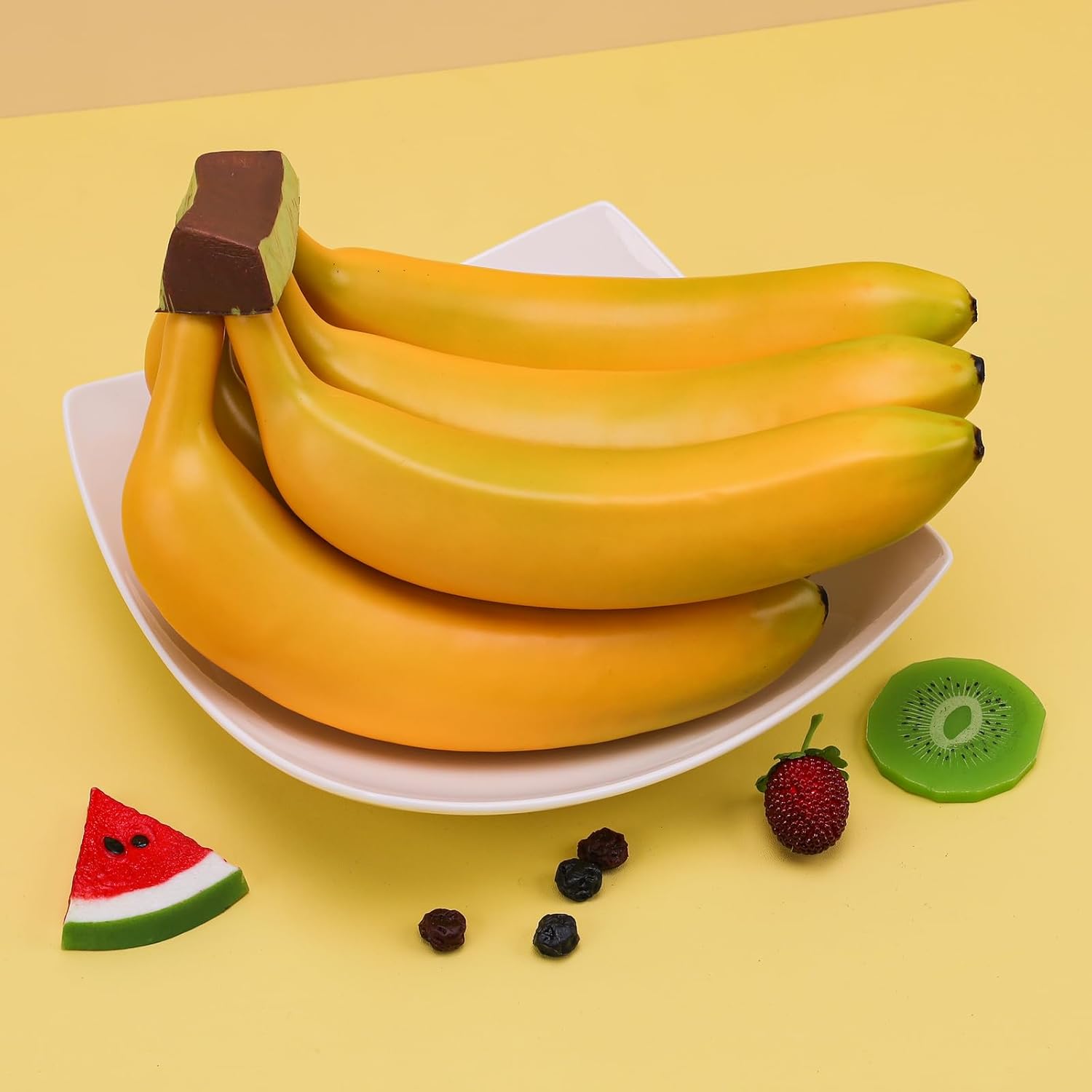 Gresorth Lifelike Artificial Banana Bunch Display