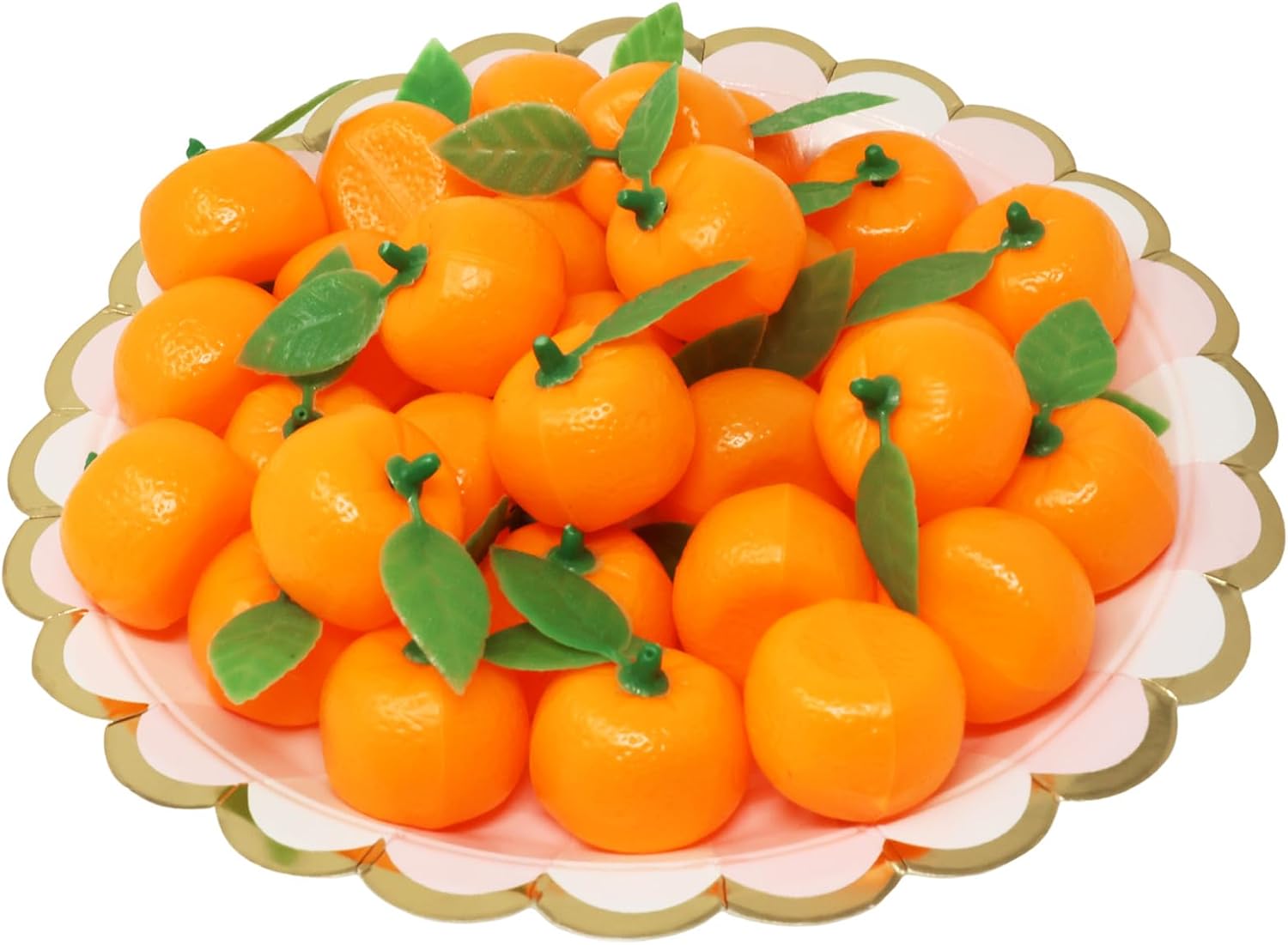 Honbay 30PCS Realistic Artificial Plastic Oranges