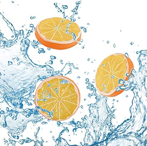 Hagao Fake Orange Slices Artificial Fruit 10 pcs