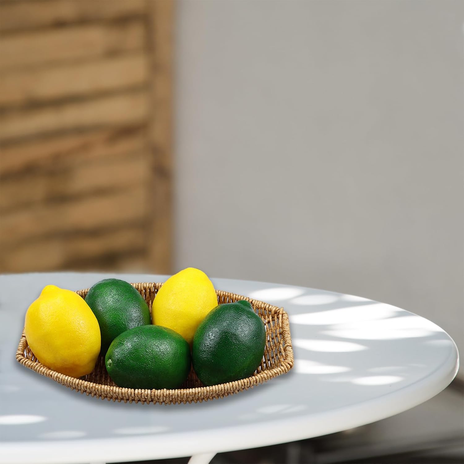 12 Pcs Fake Lemons Set Realistic Artificial Fruit for Home Decor and Photography