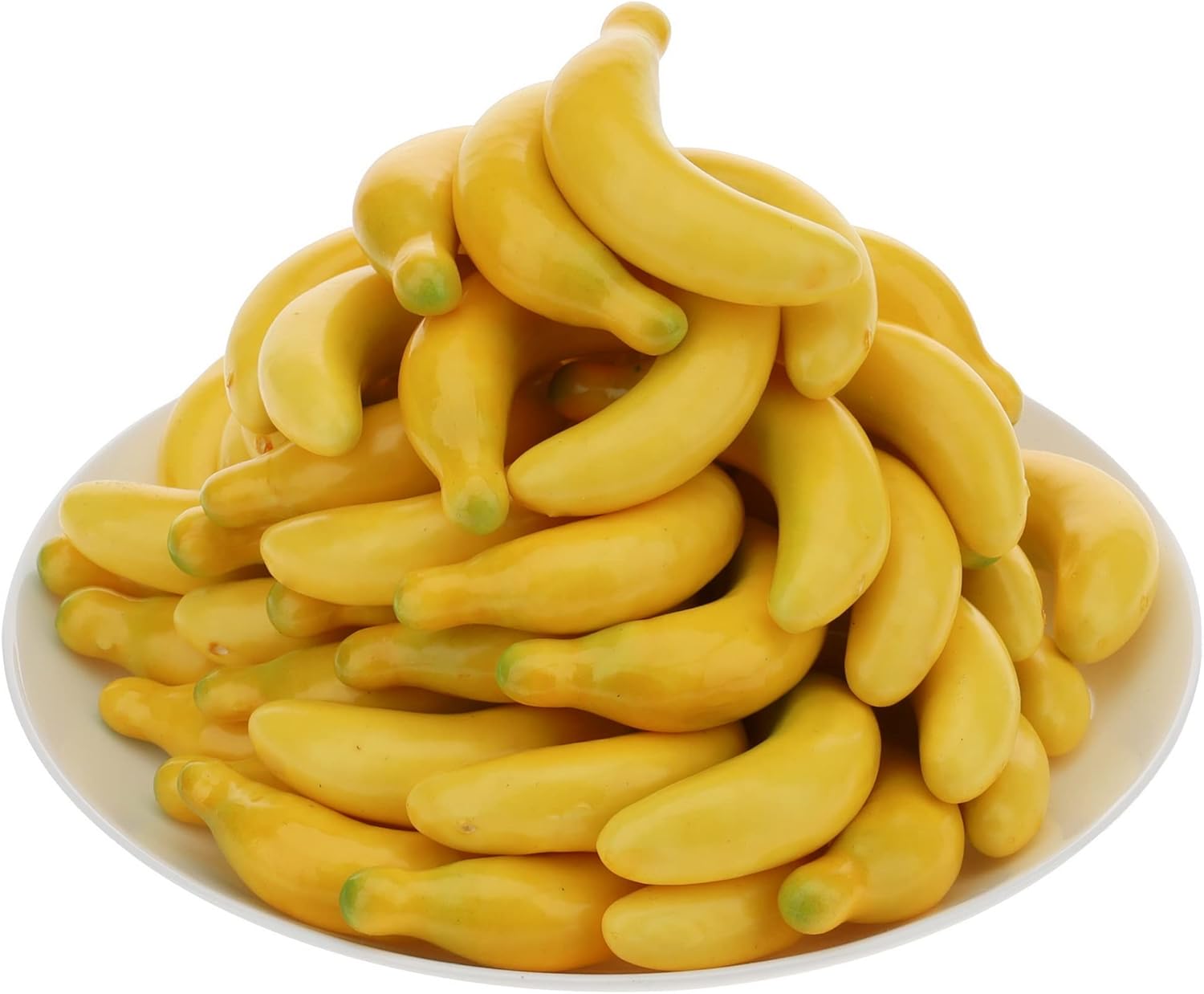 Gresorth 40pcs Mini Artificial Yellow Banana Decoration