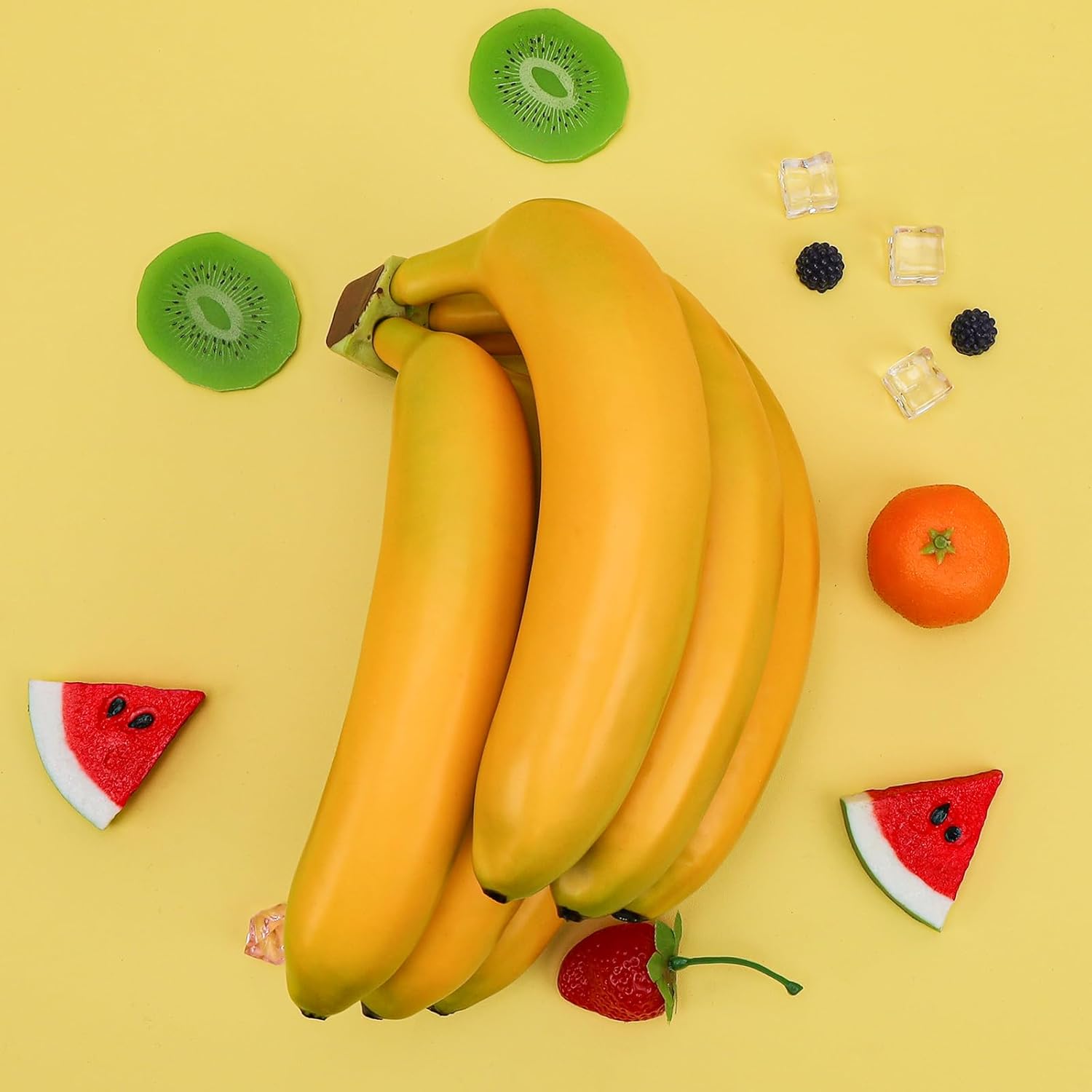 Gresorth Lifelike Artificial Banana Bunch Display
