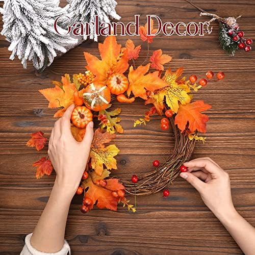 NUOMI Mini Pomegranate Artificial Decor 40 Pcs
