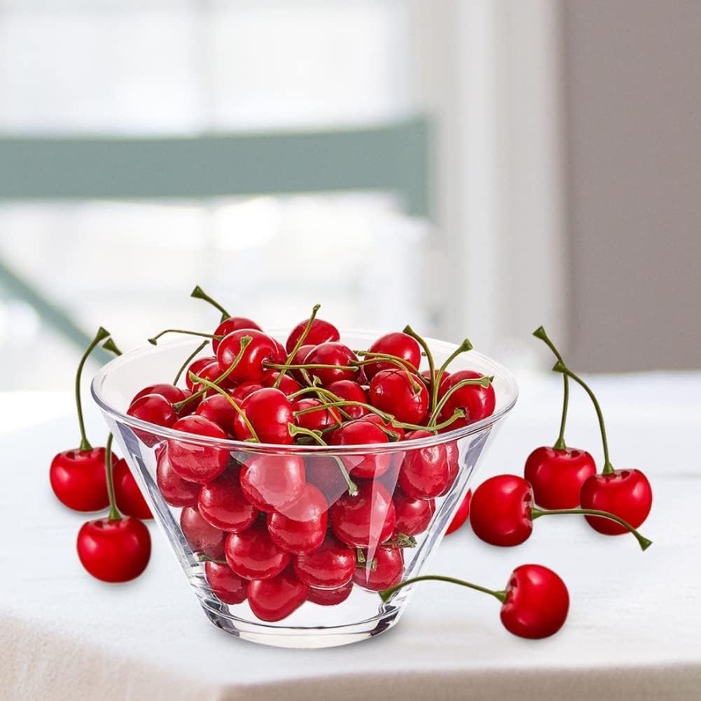 100PCS Artificial Cherry Lifelike Foam Fruit Decor