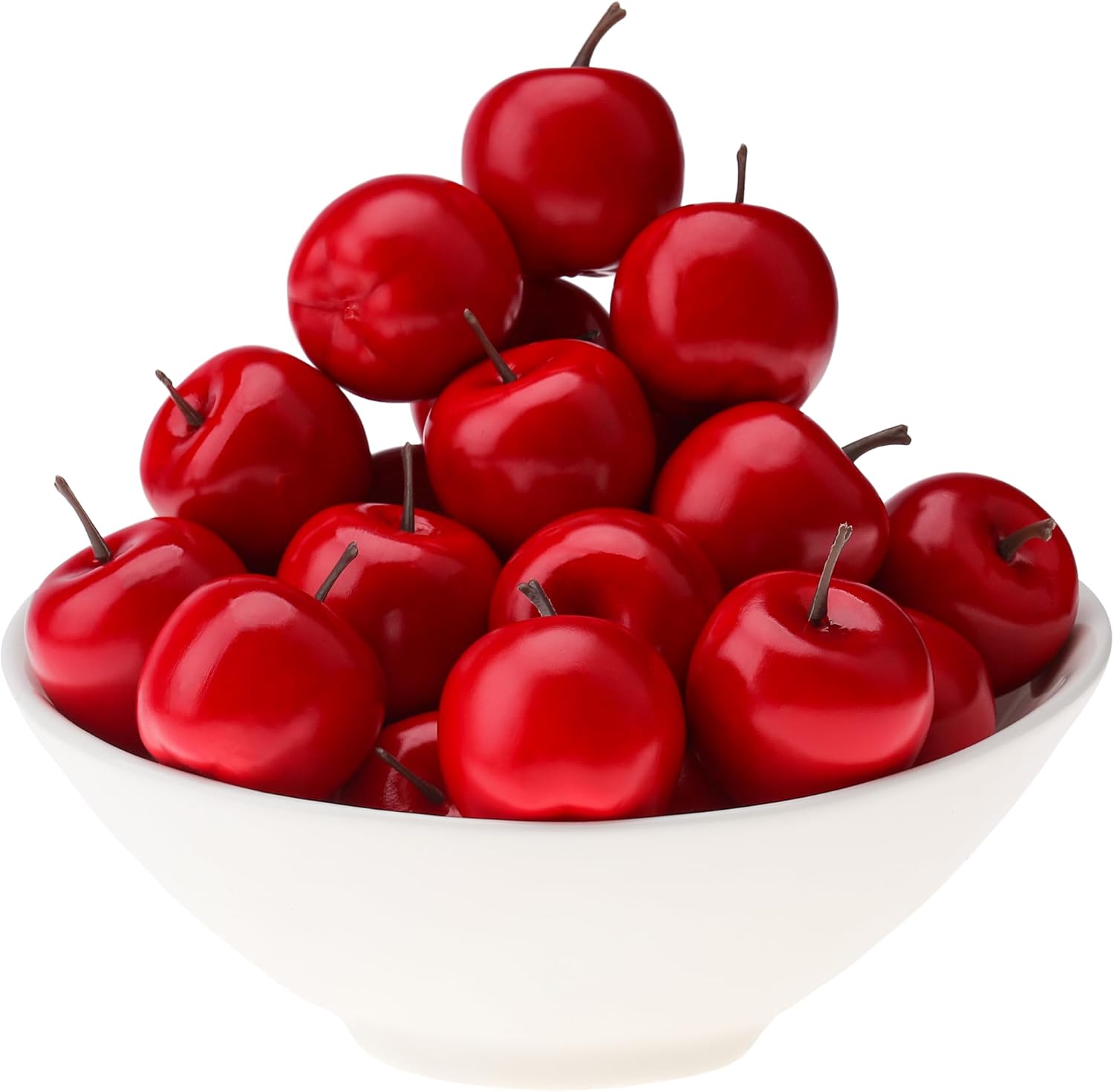 Gresorth 20pcs Christmas Artificial Red Apple Decoration