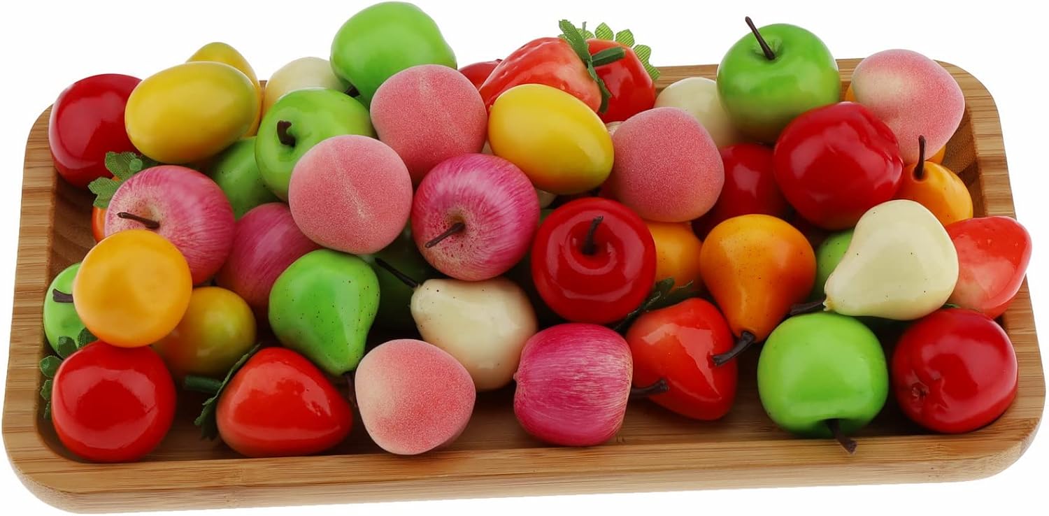 Gresorth Artificial Mini Fruit Decor Set