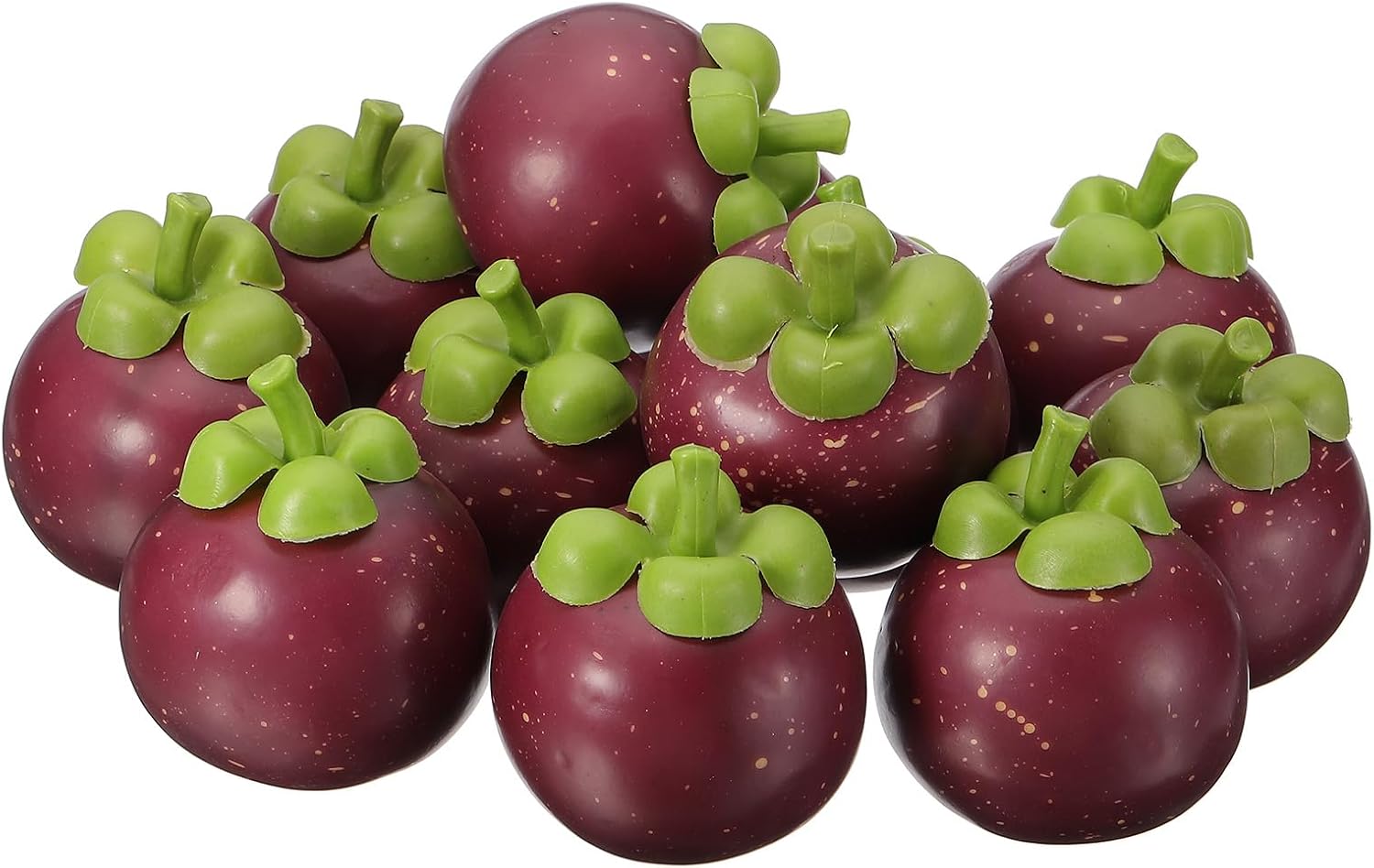 PATIKIL 12 Pcs Artificial Mangosteen for Home Party Decor