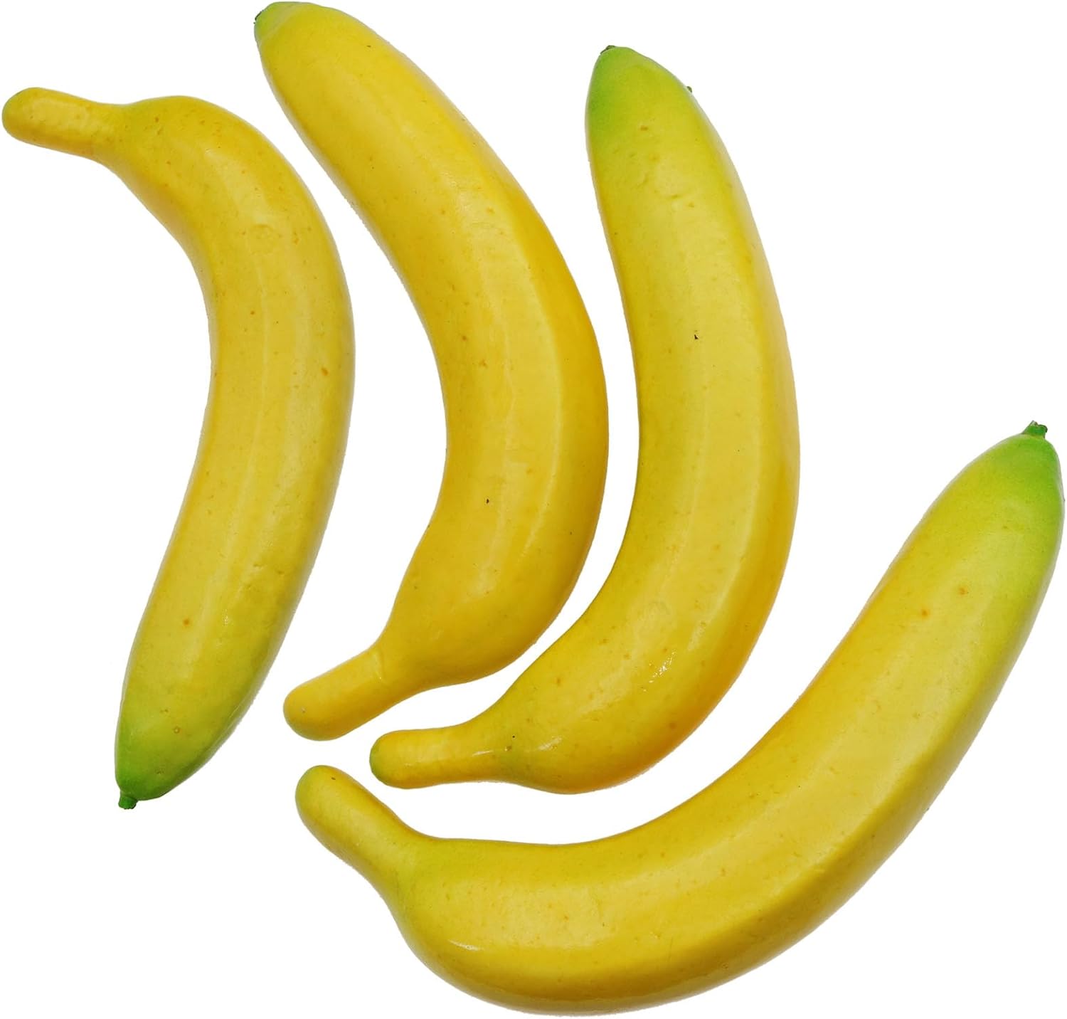 4PCS Artificial Banana Decor Realistic Props