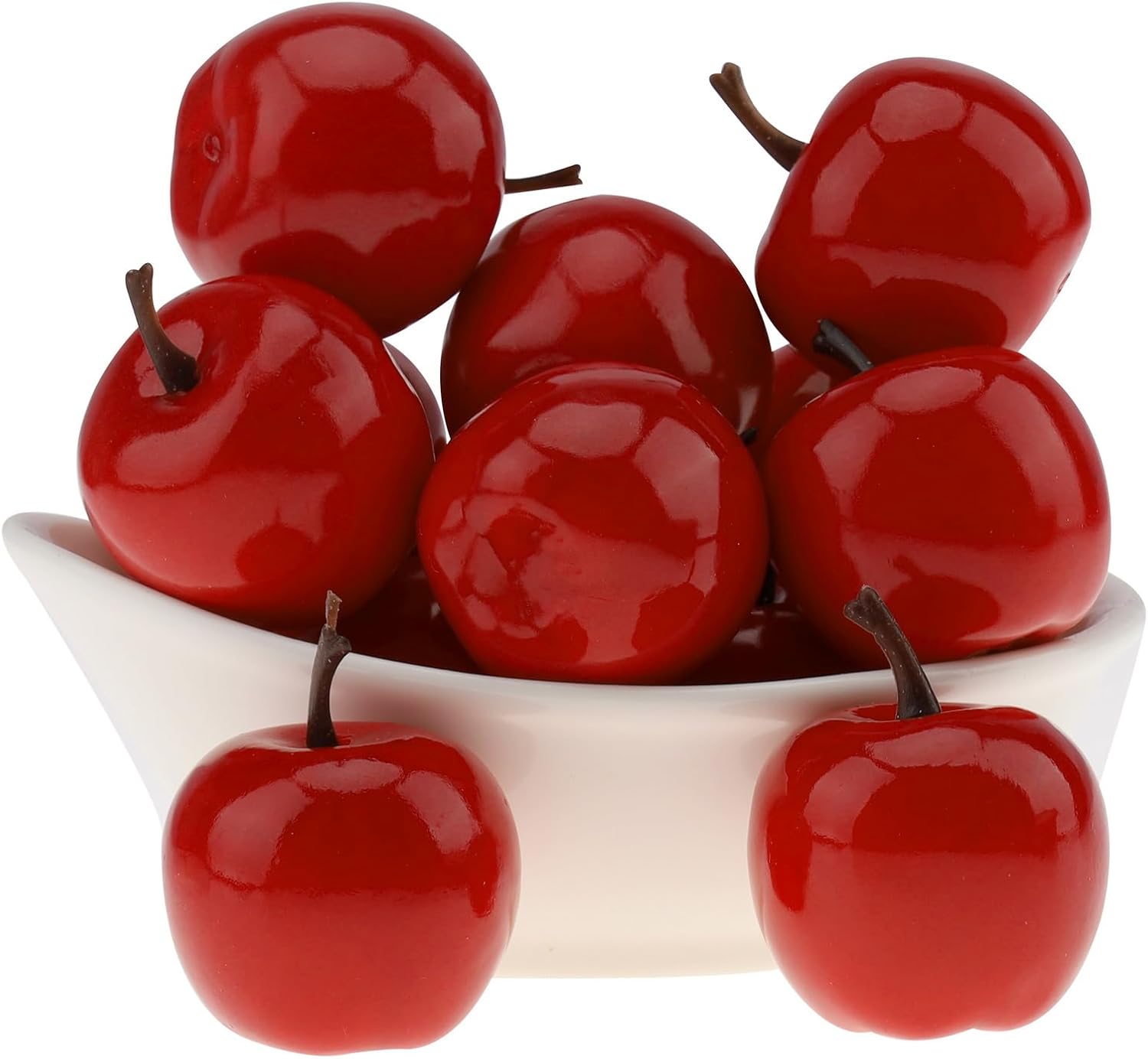 Gresorth 20pcs Christmas Artificial Red Apple Decoration