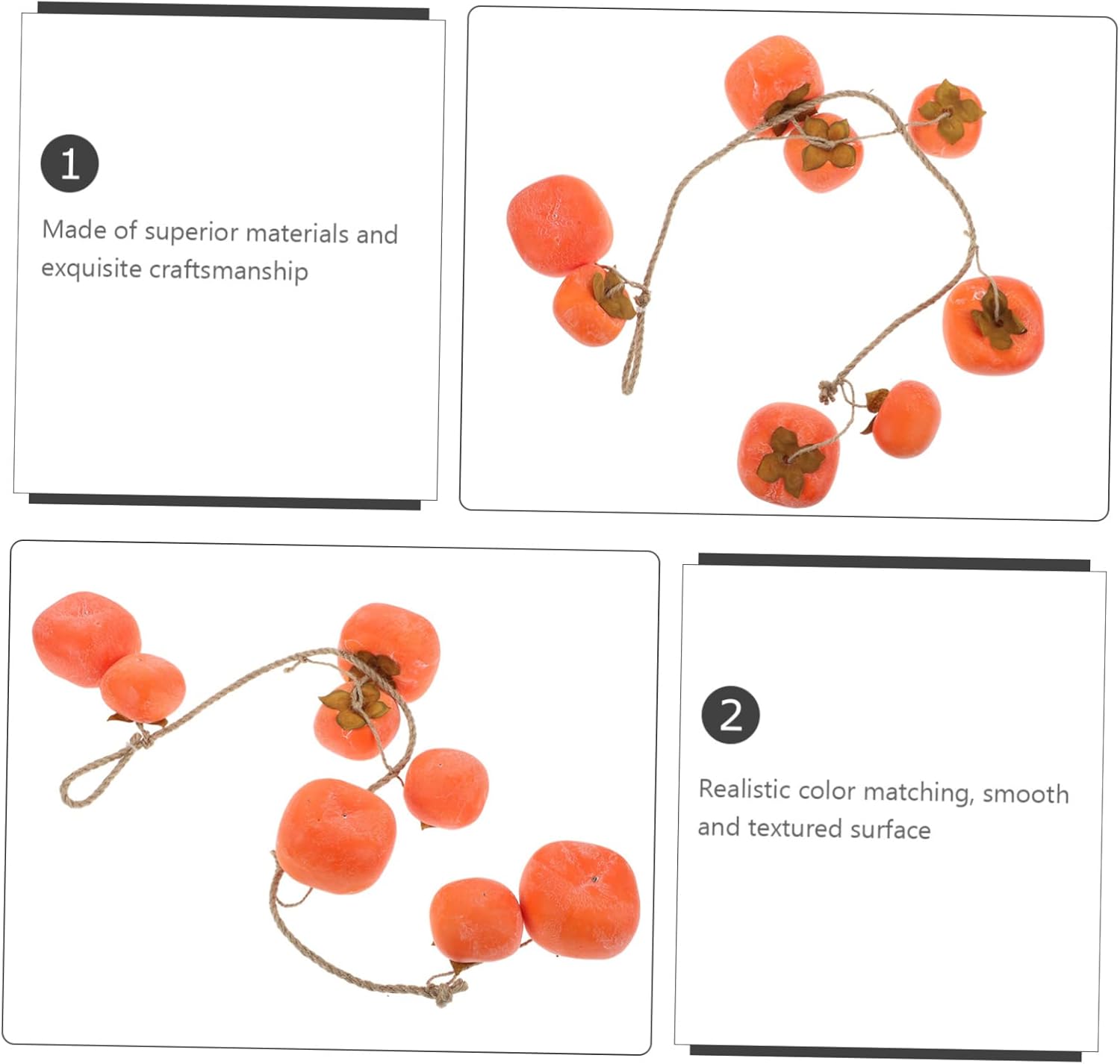 Luxshiny Vivid Persimmon Wall Decor