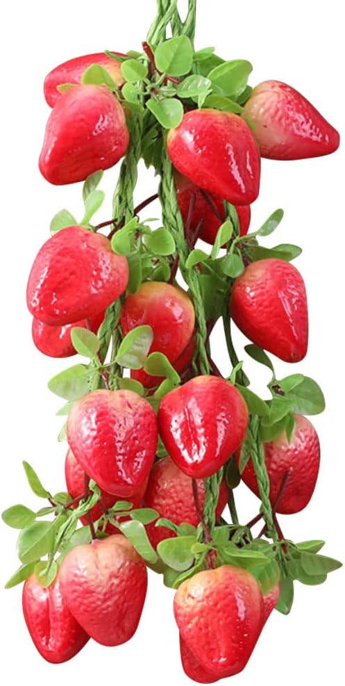 BAOZOON Realistic Fruit Hanging Strings 20Pcs Decor Set
