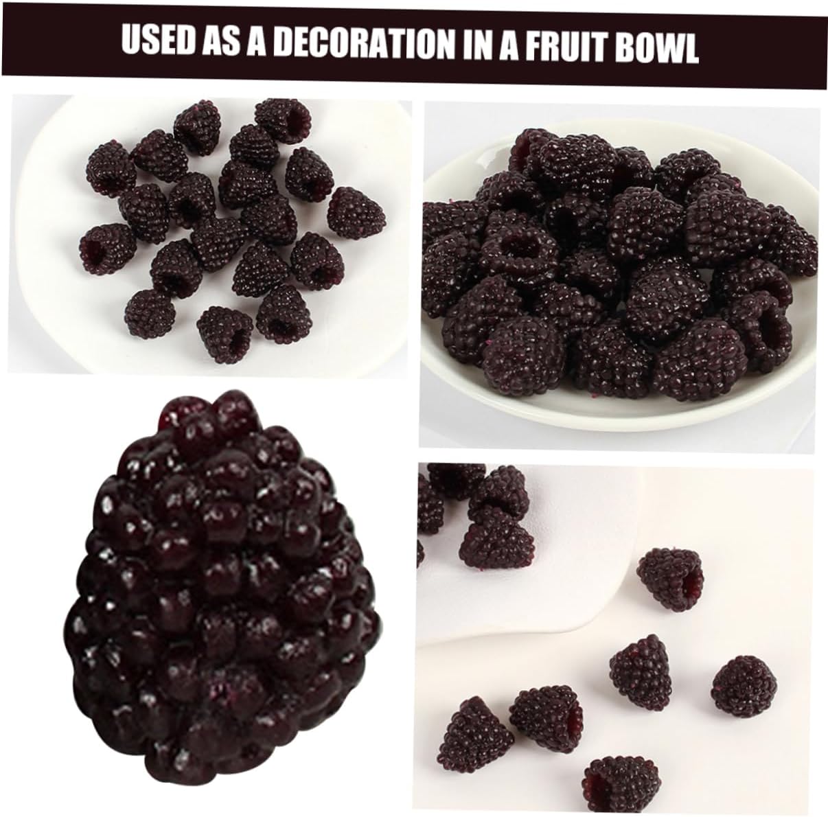 BESPORTBLE 18pcs Realistic Artificial Raspberry Decor