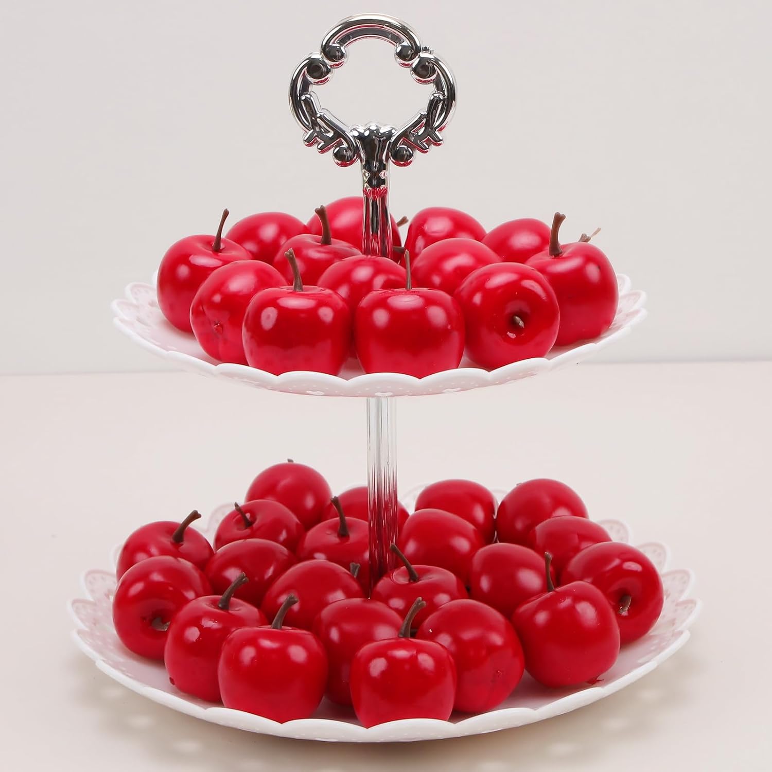Gresorth 20pcs Christmas Artificial Red Apple Decoration