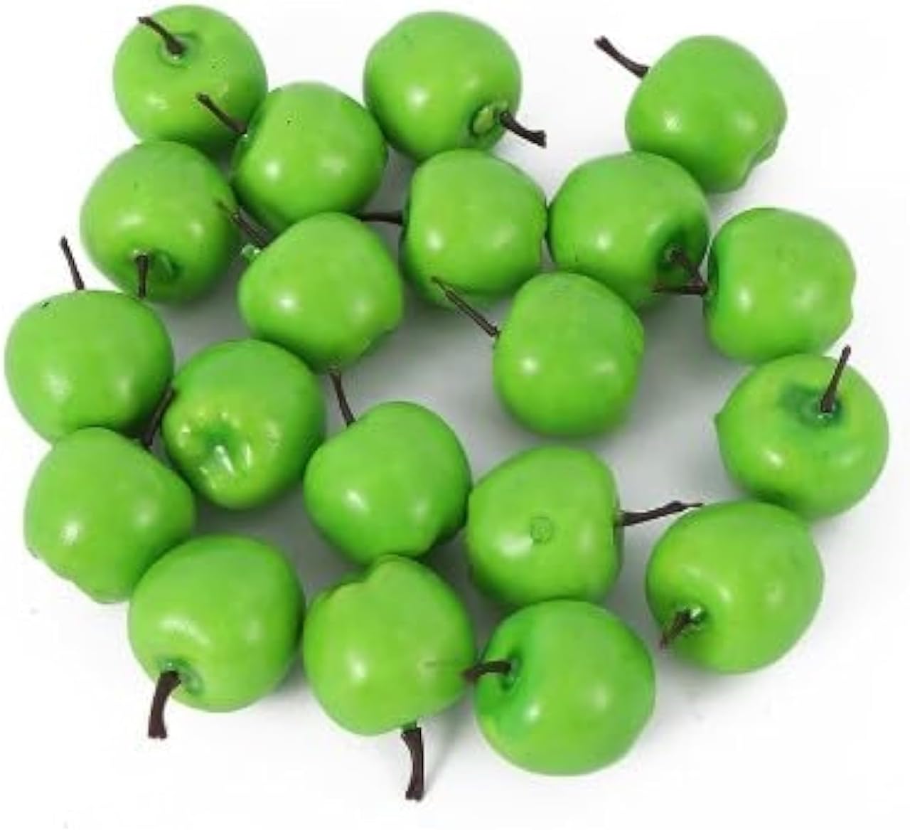 20Pcs Green Mini Artificial Lemon Oranges for Home Decor