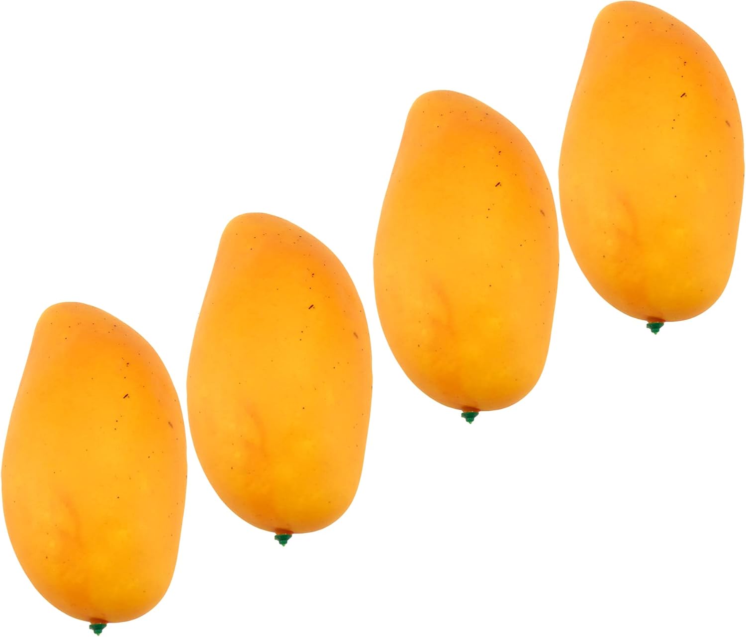 HEVSTIL 4Pack Artificial Mango for Decoration and Photography