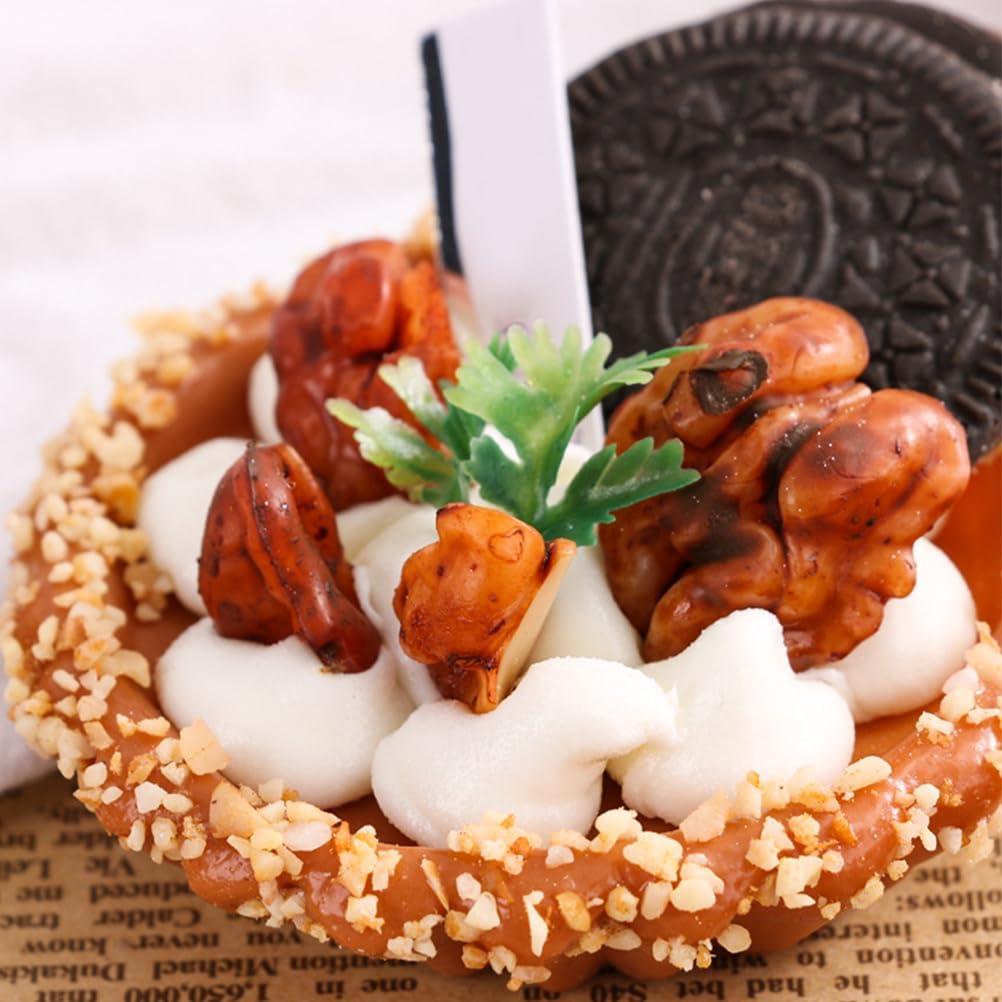 UPKOCH 6pcs Fake Cake Artificial Food Decor